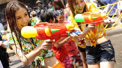 Preparing For Songkran Thailands Biggest 3 Day Water Fight