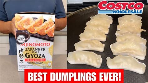 Costco Review Beef Pho SOUP DUMPLINGS  Japanese Gyoza thats BETTER Than Take Out 1010